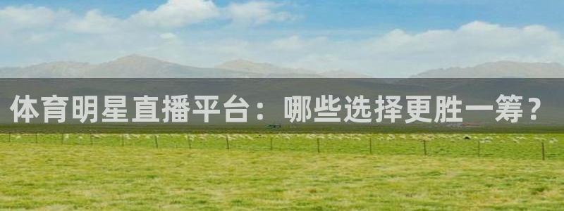 [足球]绿茵魔术师：体育明星直播平台：哪些选择更胜一筹？